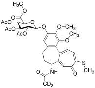 3-Demethyl Thiocolchicine-d3 2-O-(2,3,4-Tri-O-acetyl-&beta;-D-glucuronide Methyl Ester