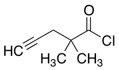 2,2-dimethylpent-4-ynoyl chloride