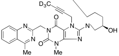 3-Deamino 3-Hydroxy Linagliptin-d3