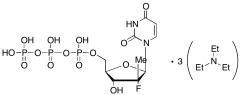 (2'R)​-2'-​Deoxy-​2'-​fluoro-​2'-​methyl-uridine 5'-​Triphosphate Triethylamm