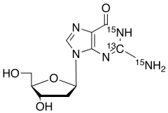 2&rsquo;-Deoxyguanosine-13C,15N2