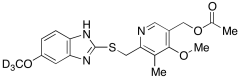 S-Deoxy-5-Hydroxy Acetate Omeprazole-d3