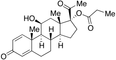 21-Deoxyprednisolone 17&alpha;-Propionate
