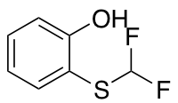 2-[(difluoromethyl)sulfanyl]phenol