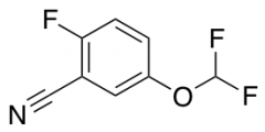 5-(difluoromethoxy)-2-fluorobenzonitrile