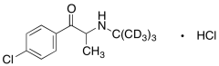 3-Deschloro-4-chloro Bupropion-d9 Hydrochloride