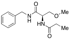 N-Descarboxymethyl-N-carboxyethyl Lacosamide (Impurity)
