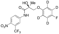 4-Desacetamido-4-fluoro Andarine-D4