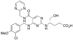 Des(2-hydroxymethylpyrrolidino) 2-[(2-Hydroxymethyl,-3-carboxy)propylamino]avanafil