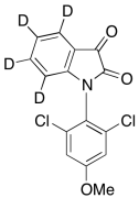 1-(2,6-Dichloro-4-methoxyphenyl)-1H-indole-2,3-dione-d4