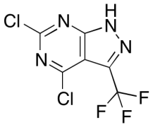 4,6-Dichloro-3-(trifluoromethyl)-1H-pyrazolo[3,4-d]pyrimidine