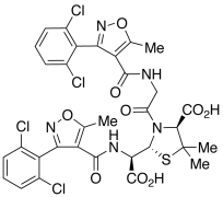[3-(2,6-Dichlorophenyl)-5-methyl-4-isoxazolyl]carbonyl N3-[N-[[3-(2,6-Dichlorophenyl)-5-me