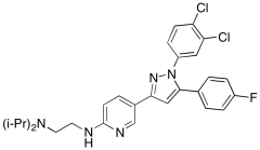 N2-[5-[1-(3,4-Dichlorophenyl)-5-(4-fluorophenyl)-1H-pyrazol-3-yl]-2-pyridinyl]-N1,N1-bis(1