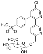 6'-Desmethyl-6'-methylhydroxy Etoricoxib-&beta;-glucuronide