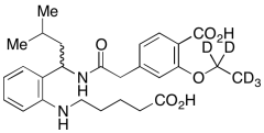 2-Despiperidyl-2-(5-carboxypentylamine) Repaglinide-d5
