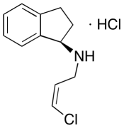 cis-N-(3-Chloroallyl)-1-(R)-aminoindan Hydrochloride
