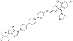 Des-(2-butyl) N-Allyl Itraconazole-D5