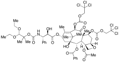 N-De(tert-butoxycarbonyl)-N-[2-(1,1-diethoxy-2-methyl)propoxycarbonyl]-7,10-O-diTroc-docet