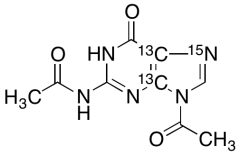 N2,9-Diacetylguanine-13C2,15N