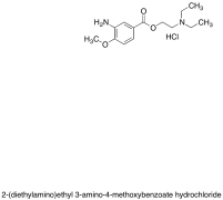 2-(Diethylamino)ethyl 3-Amino-4-methoxybenzoate Hydrochloride