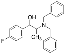 2-(Dibenzylamino)-1-(4-fluorophenyl)propan-1-ol