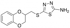 5-[(2,3-Dihydro-1,4-benzodioxin-2-ylmethyl)sulfanyl]-1,3,4-thiadiazol-2-amine