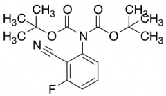 N,N'-Diboc-2-amino-6-fluorobenzonitrile