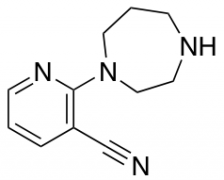 2-(1,4-diazepan-1-yl)pyridine-3-carbonitrile