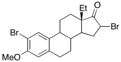 (13S)-16&alpha;,2-Dibromo-13-ethyl-3-methoxygona-1,3,5(10)-trien-17-one