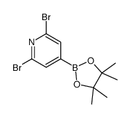 2,6-Dibromopyridine-4-boronic acid pinacol ester