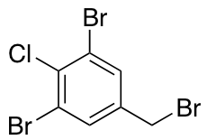 1,3-dibromo-5-(bromomethyl)-2-chlorobenzene