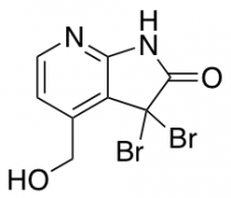 3,3-Dibromo-4-hydroxymethyl-7-aza-2-oxyindole