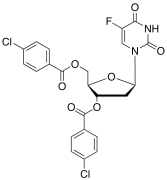 3,5-Di-O-p-chlorobenzoyl Floxuridine