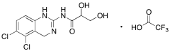 N-(5,6-Dichloro-1,4-dihydro-2-quinazolinyl)-2,3-dihydroxypropanamide 2,2,2-trifluoroacetat