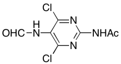 N-[4,6-Dichloro-5-(formylamino)-2-pyrimidinyl]acetamide
