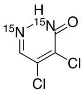 4,5-Dichloro-6-pyridazone-15N2