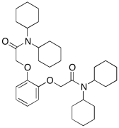 N,​N-​Dicyclohexyl-​2-​{2-​[(dicyclohexylcarbam​oyl)​methoxy]​phenoxy}​ac