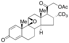 11,21-Didehydro-(9&beta;,11&beta;)-epoxy-21-(acetyloxy) Desoxymetasone-d3