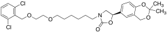 (R)-3-[6-[2-(2,6-Dichlorobenzyloxy)ethoxy]hexyl]-5-(2,2-dimethyl-4H-benzo[1,3]dioxin-6-yl)