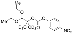 2-(1,1-Diethoxy-2-methyl)propyl 4&rsquo;-Nitrophenyl Carbonate-d6