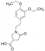 1-[2-(3,4-Diethoxyphenyl)ethyl]-5-oxo-3-pyrrolidinecarboxylic Acid