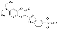 2-[7-(Diethylamino)-2-oxo-2H-1-benzopyran-3-yl]-5-benzoxazolesulfonic Acid Sodium Salt