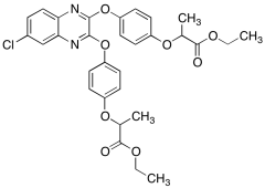 Diethyl 2,2'-((((6-chloroquinoxaline-2,3-diyl)bis(oxy))bis(4,1-phenylene))bis(oxy))dipropa