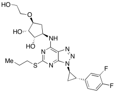 (1S,2S,3R,5S)-3-[[3-[(1R,2S)-2-(3,4-Difluorophenyl)cyclopropyl]-5-(propylthio)-3H-1,2,3-tr