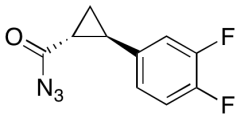 (1R,2R)-2-(3,4-Difluorophenyl)-cyclopropanecarbonyl Azide