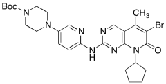 6-Desacetyl-6-bromo-N-Boc Palbociclib