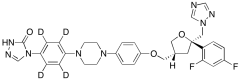 Deshydroxypentanyl Posaconazole-d4