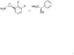 (1R,2S)-2-(2,3-Difluorophenyl)cyclopropanamine D-Mandelic Acid