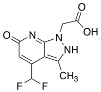 [4-(Difluoromethyl)-3-methyl-6-oxo-6,7-dihydro-1h-pyrazolo[3,4-b]pyridin-1-yl]acetic Acid