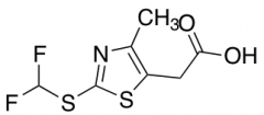 2-{2-[(Difluoromethyl)sulfanyl]-4-methyl-1,3-thiazol-5-yl}acetic Acid